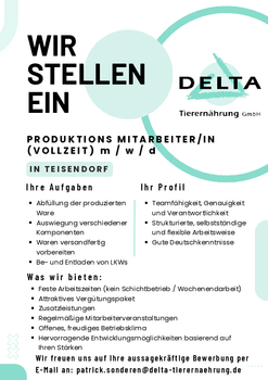 Produktion Mitarbeiter / in